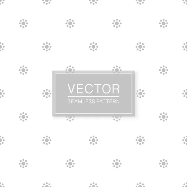 Stilvolle nahtlose Blumenmuster - einfaches minimalistisches Design. weiße und graue dekorative Textur. abstrakt delikater Hintergrund — Stockvektor