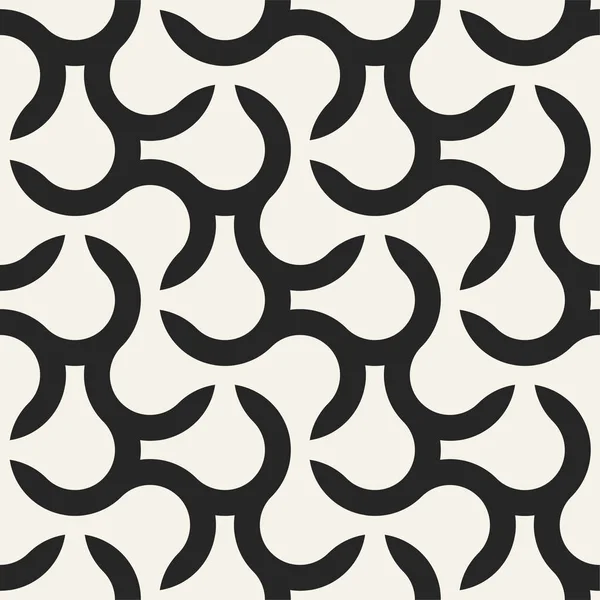 Modern seamless geometric pattern. Vector stylish endless background. Creative grid texture — Stock Vector