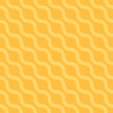 Dalgalı dikişsiz çizgili diyagonal desen. Vektör basit sonsuz turuncu arka plan. Yaratıcı geometrik parlak doku