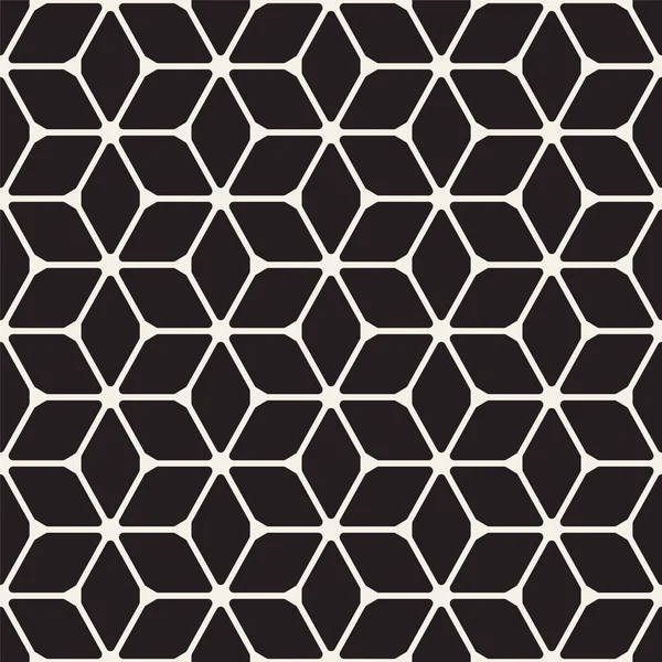 Vector geometric simple seamless pattern - dark symmetric texture. Repeatable minimalistic backgrounds — Stock Vector