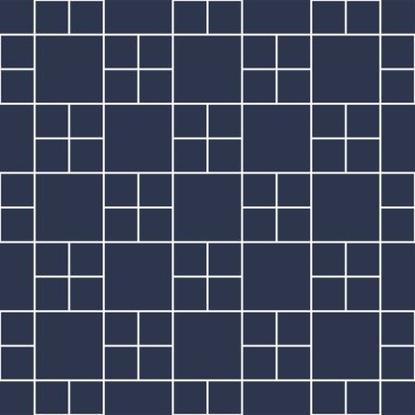 Süssüz dekoratif vektör deseni. Geometrik oryantal tasarım. Doğu, tekrarlanabilir mavi arka plan. Beyaz ince zarif doku.