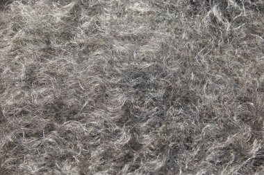 makro arka plan doku tüylü şal gri