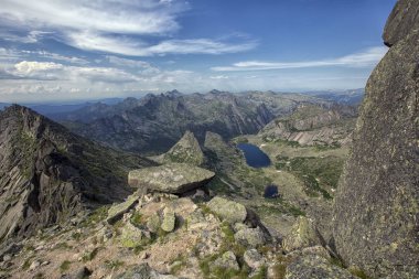 Mount Ergaki - Batı Sayans bir yaz gününde