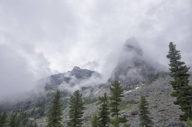 Mount Ergaki - Batı Sayans bir yaz gününde