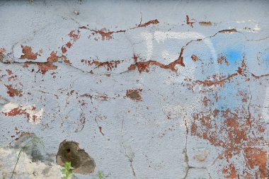 makro arka plan doku duvar kırmızı boyalı