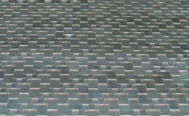 Doğal ışıkta izole yakın çekim doku gri fayans