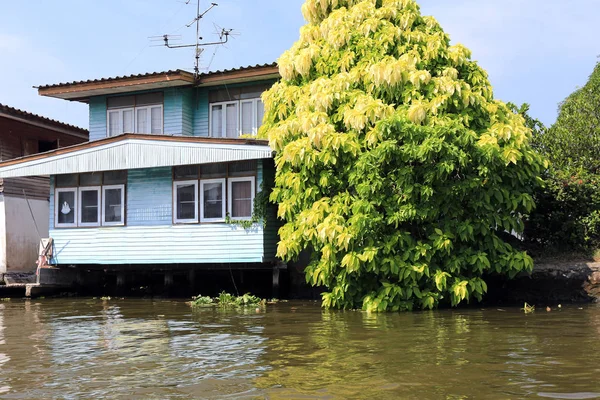 Bangkok Thailand Dezember 2014 Bootsfahrt Auf Dem Fluss Chao Phraya — Stockfoto