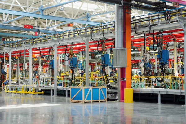 Yeni kaynak Dükkanı araba fabrika montaj hattı iç