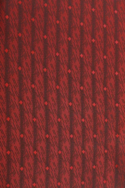 Makro Tekstura Czerwony Tkanina Nakrapiane Studio — Zdjęcie stockowe
