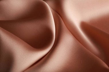 saten kumaş krem renk stüdyosunun makro dokusu