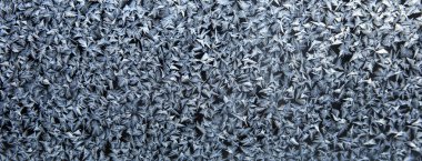 Renkli Işık Frosty Pencere Cam Doğal Buz Pa Makro Görüntü