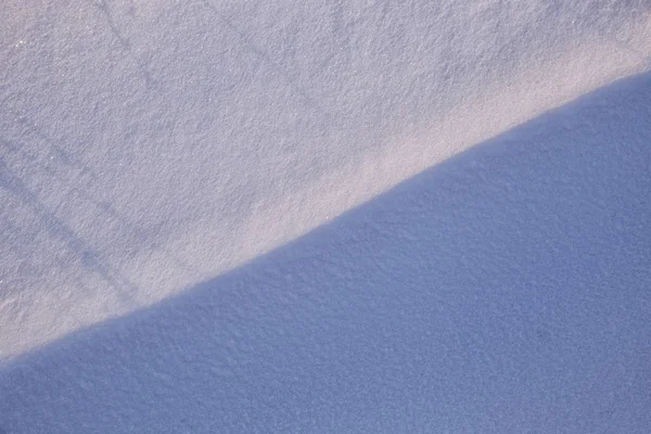 Motifs sur la neige . — Photo