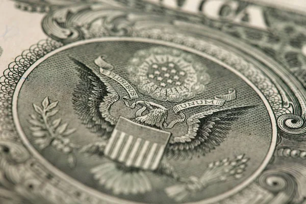 Τραπεζογραμμάτιο ένα δολάριο ΗΠΑ — Φωτογραφία Αρχείου