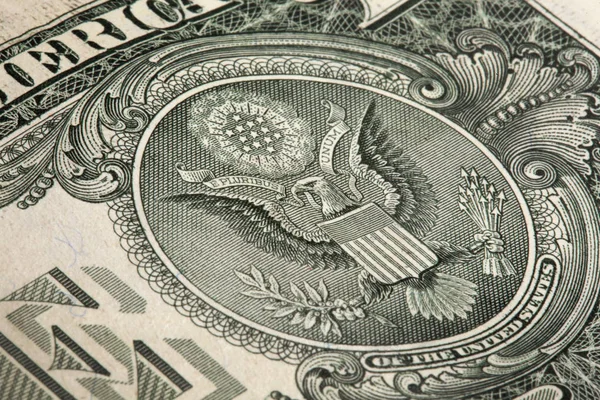 Banconota un dollaro USA — Foto Stock