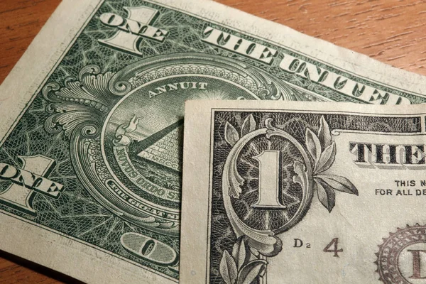 Банкнота 1 долар США — стокове фото