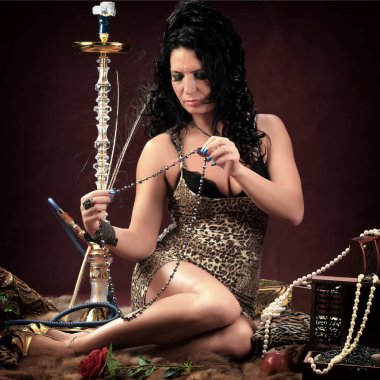 oryantal kızlar portresi