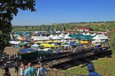Yelabuga, Rusya - 7 Ağustos 2016: Yıllık Ix Rusya Spasskay