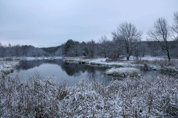 First snow — Stock Photo, Image