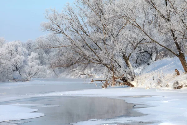 Paisaje invierno — Foto de Stock