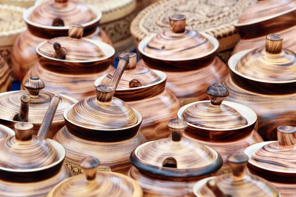 pots made of wood