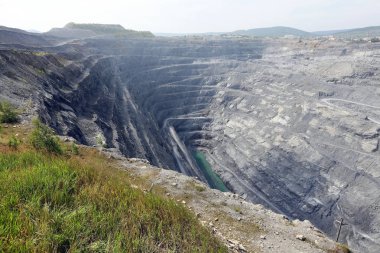 Karagaysky kariyeri. çukur madenciliği