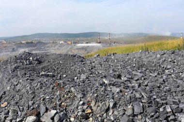 Karagaysky kariyeri. çukur madenciliği