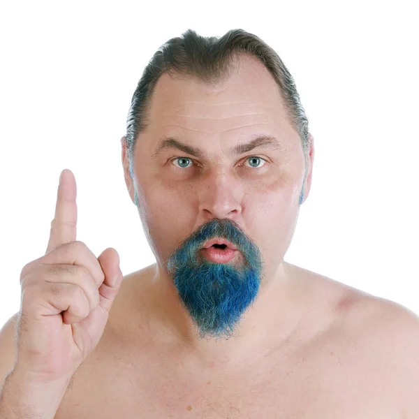 Barba azul —  Fotos de Stock