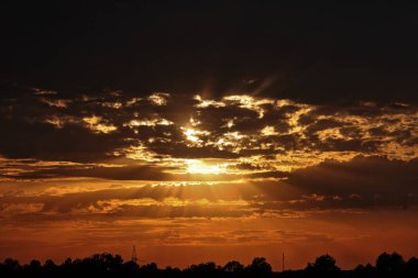 Altın gün batımı