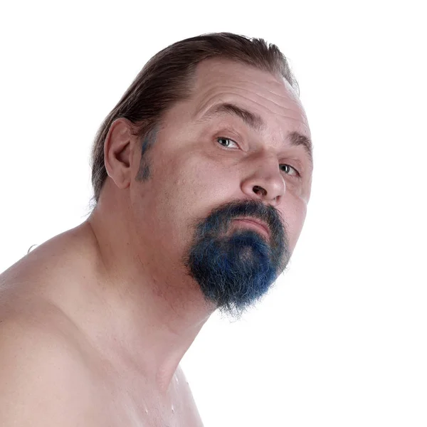 Синяя борода — стоковое фото