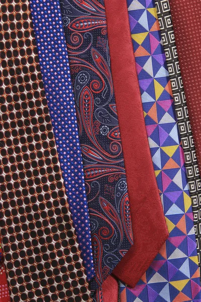 Plenty of colorful neckties — Stock Photo, Image