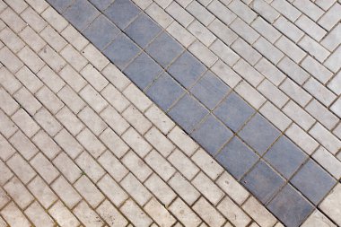 Yazın kaldırım ve kaldırımların izole edilmiş makro dokusu