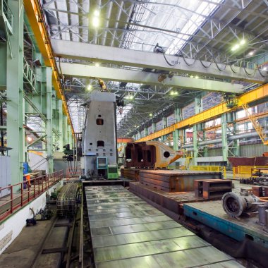 Ekaterinburg, Rusya - 01 Şubat 2013: 1 Şubat 2013 'te fabrika ağır mühendisliği 