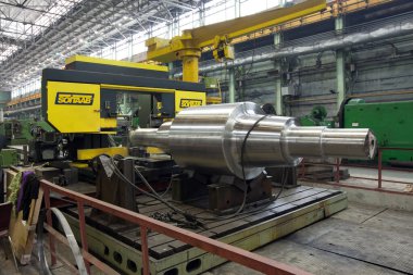 Ekaterinburg, Rusya - 01 Şubat 2013: 1 Şubat 2013 'te fabrika ağır mühendisliği 