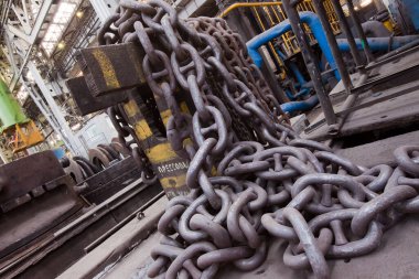 Ekaterinburg, Rusya - 01 Şubat 2013: 1 Şubat 2013 'te fabrika ağır mühendisliği 