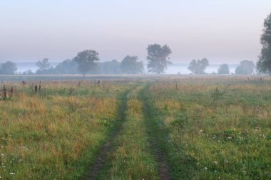 Tataristan 'da sabahın erken saatlerinde çok güzel bir manzara.