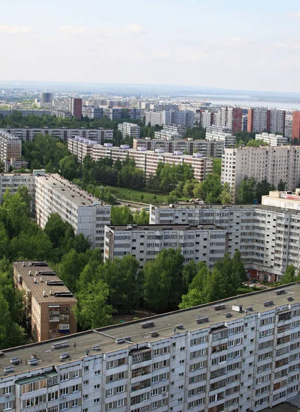 Naberezhnye Chelny Pohled Střechy Obchodního Centra — Stock fotografie