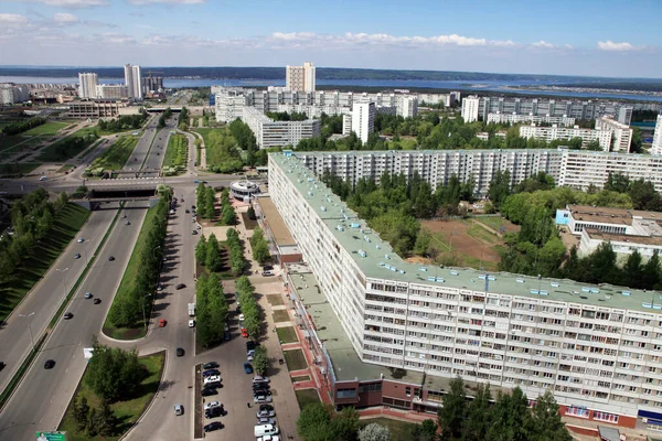 Naberezhnye Chelny Pohled Střechy Obchodního Centra — Stock fotografie