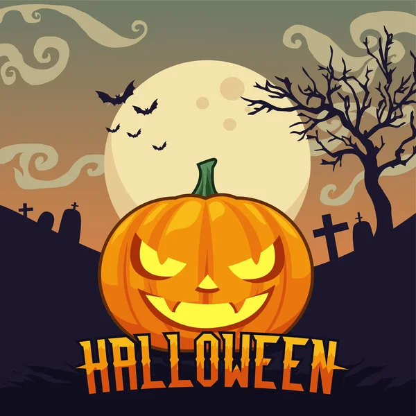 Halloween-Vektor — Stockvektor