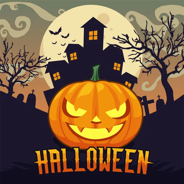 Halloween-Vektor — Stockvektor