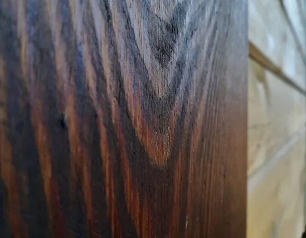 Struttura di fasciatura della parete di legno. Vecchie tavole piane. Fondo astratto rustico . — Foto Stock