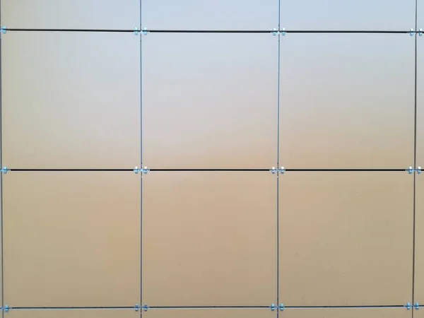 Orange tiles on the wall as background — Stock Photo, Image