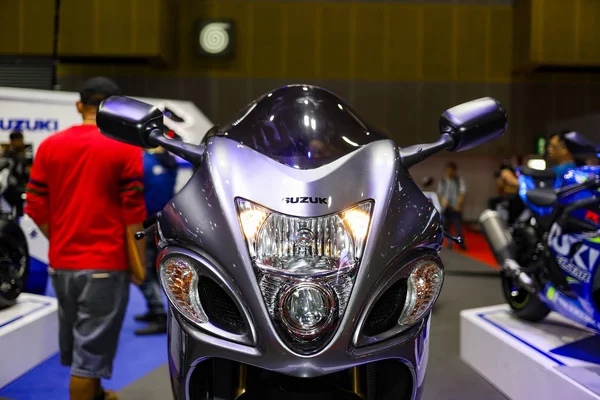 Bangkok Thaïlande Août 2019 Vue Rapprochée Phare Superbike Suzuki Hayabusa — Photo