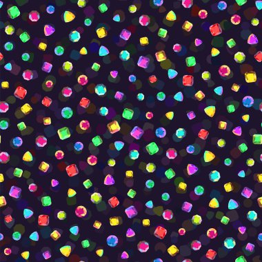 Renkli taşların kusursuz deseni.