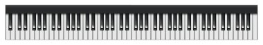 88 Piyano veya Sentezleyici Anahtarı, Müzik Enstrümanı Klavyesi