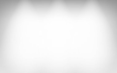 Boş Beyaz ve Gri Işıklı Duvar