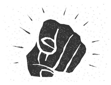 İzleyiciyi işaret eden bir parmak ile insan eli.