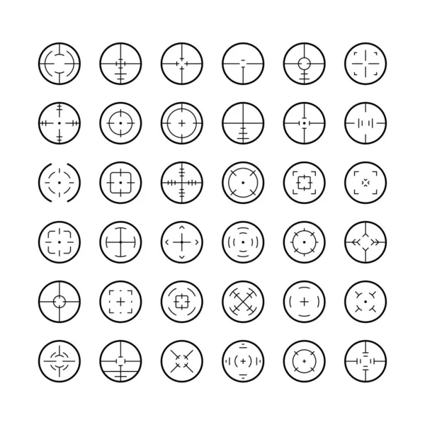 Ensemble Icônes Vectorielles Réticulation Ligne Mince Avec Trait Modifiable — Image vectorielle