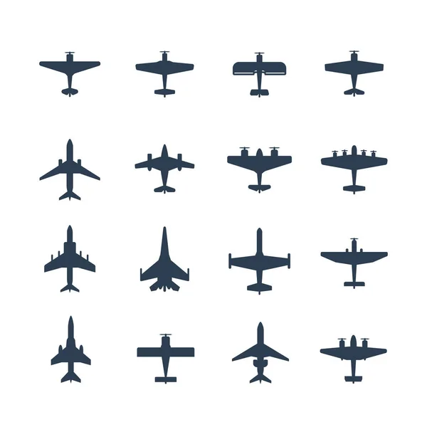 stock vector Planes vector icon set