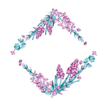 Çerçeve eflatun, yapraklar