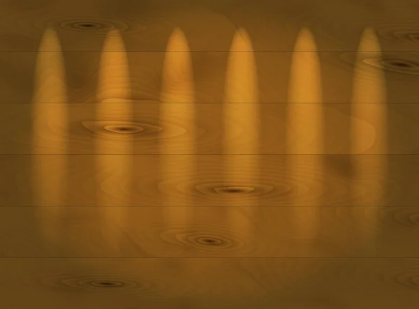 Brutărie Abstractă Scânduri Din Lemn Lumina Reflectoarelor — Vector de stoc